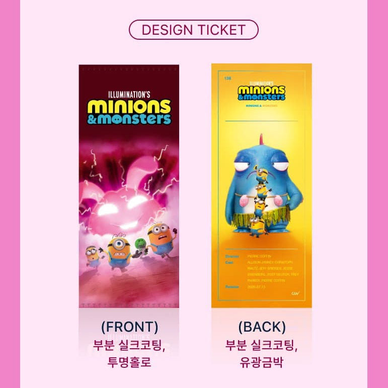 [BUNJANG] Minions &amp; Monsters TTT / 미니언즈 &amp; 몬스터즈 TTT