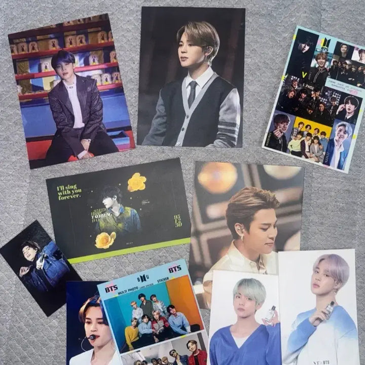 [BUNJANG] BTS V Jungkook Postcard Photocard Bundle Set / 방탄소년단 뷔 정국 엽서, 포토카드 일괄