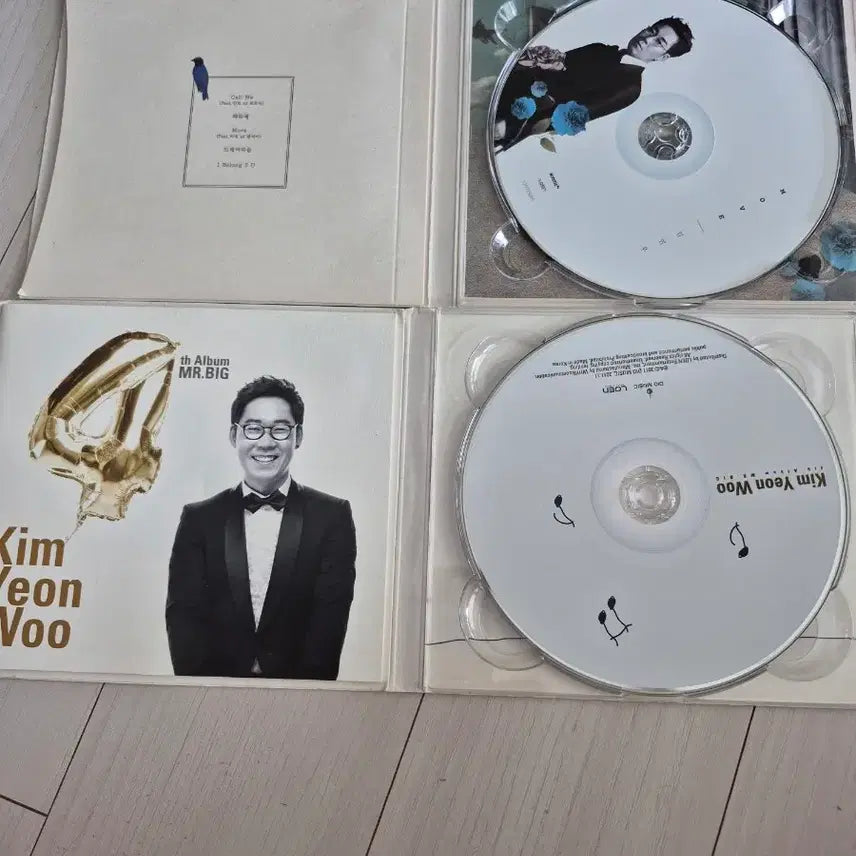 [BUNJANG] Kim Yeon-woo Autographed MR.BIG 4th Album CD Set / 친필사인 김연우 CD 2장 택배비포함