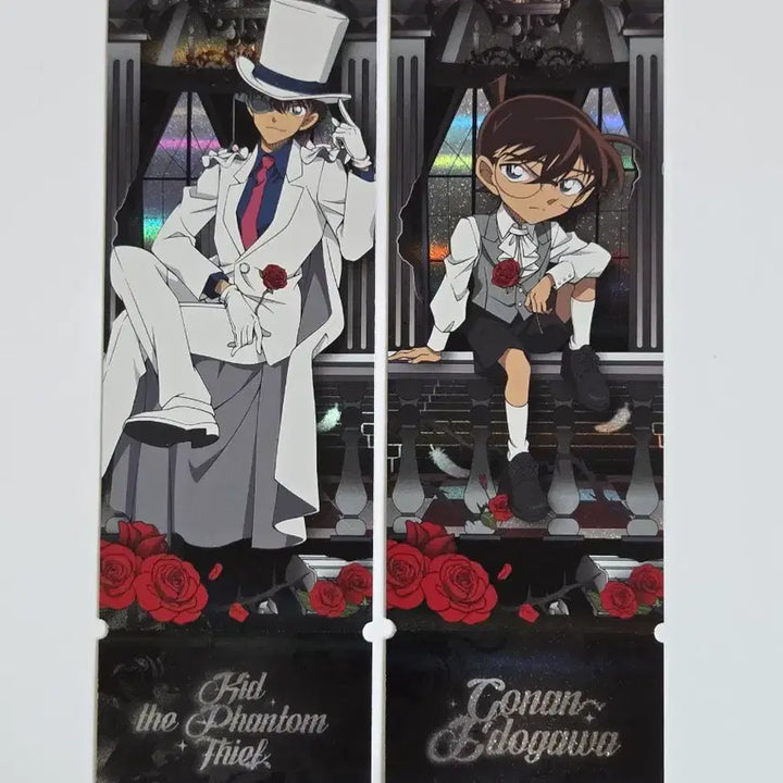 [BUNJANG] Detective Conan Kaito Kid &amp; Conan Acrylic Stand Bundle Set / 명탐정코난 중국 카유 명추리 아크릴스탠드 컬러 괴도키드, 코난 일괄