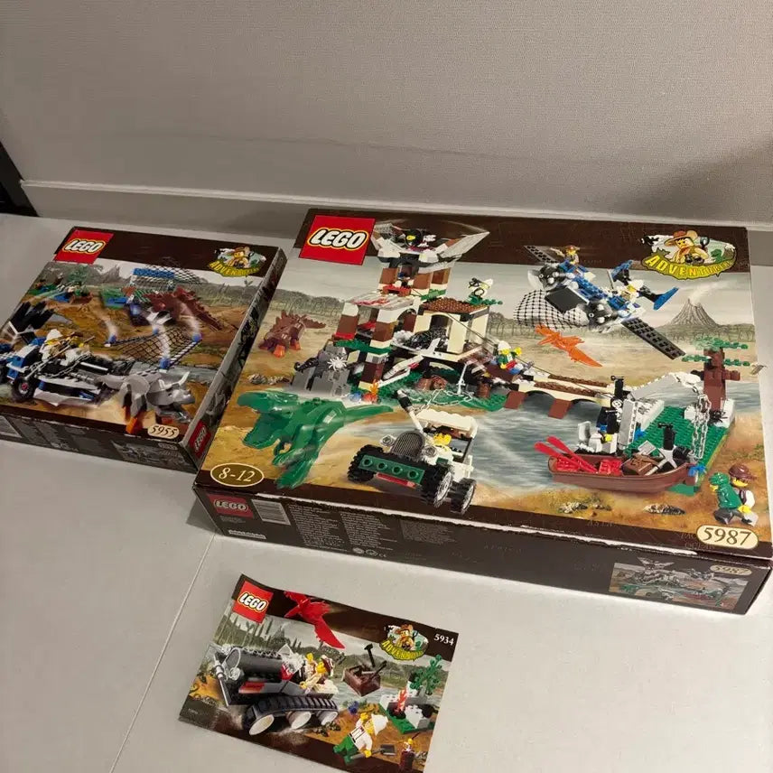 [BUNJANG] LEGO Adventurers 5987 5955 Used Set / 올드레고 어드벤쳐 5987 5955 중고