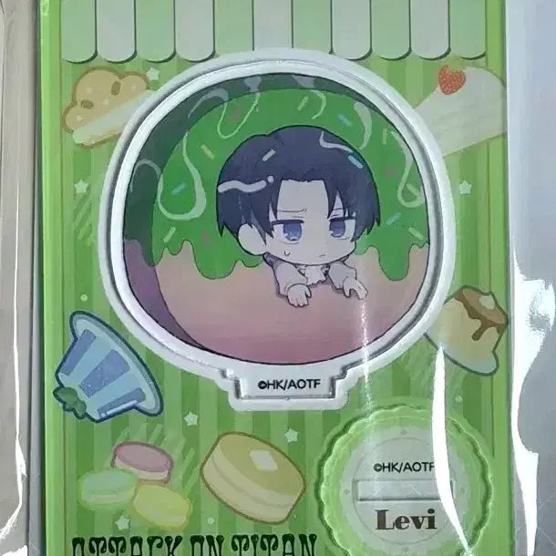 [BUNJANG] Attack on Titan Levi Acrylic Stand (Sealed) / 미개봉 리바이 아크릴 스탠드 진격의거인