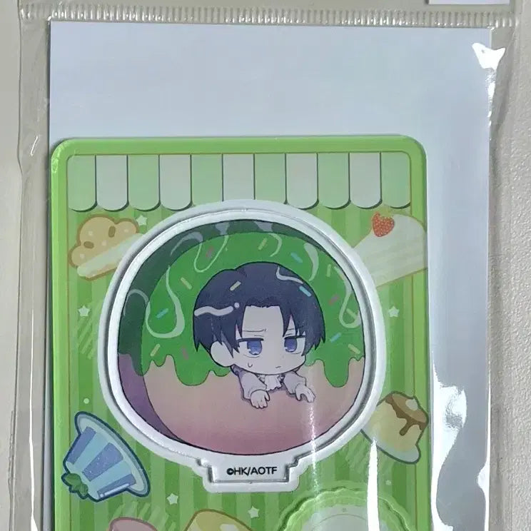 [BUNJANG] Attack on Titan Levi Acrylic Stand (Sealed) / 미개봉 리바이 아크릴 스탠드 진격의거인