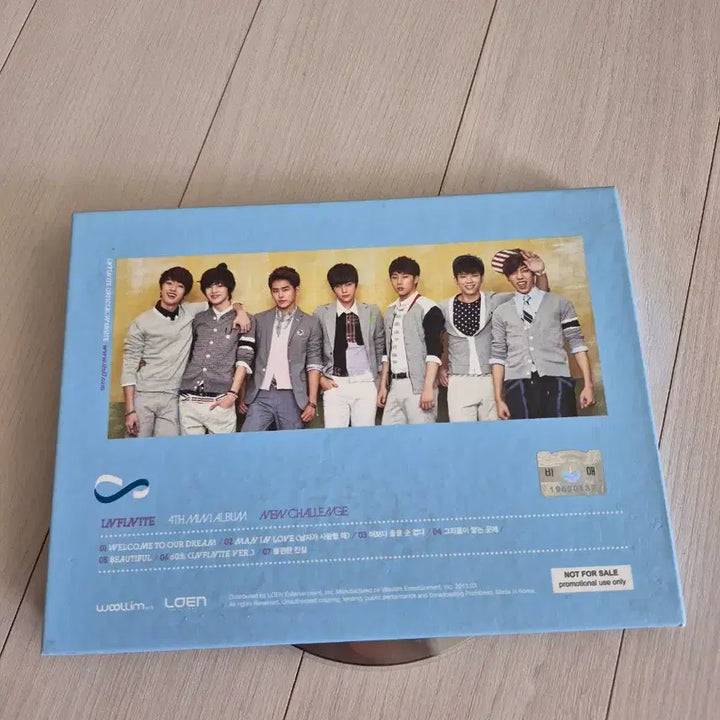 [BUNJANG] Infinite NEW CHALLENGE Album Signed / 친필사인 인피니트 NEW CHALLENGE  앨범 배송비포함