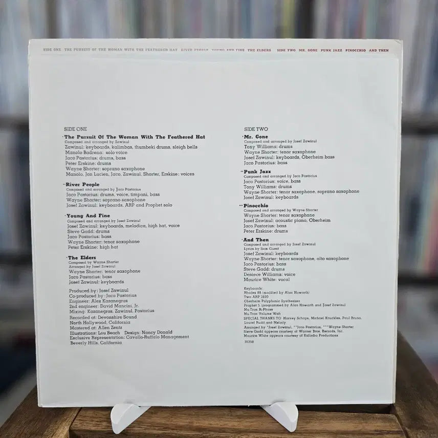 [BUNJANG] Weather Report Mr. Gone 9th Studio Album LP (US Pressing) / (미국반, 재즈, 웨더 리포트, 9집) Weather Report LP