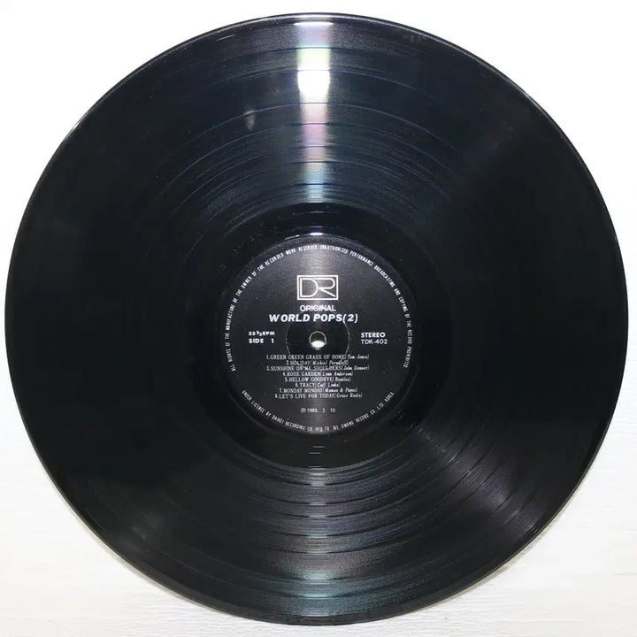 [BUNJANG] ORIGINAL WORLD POPS 2 LP (1989) / [NO.6064] ORIGINAL WORLD POPS 2 LP