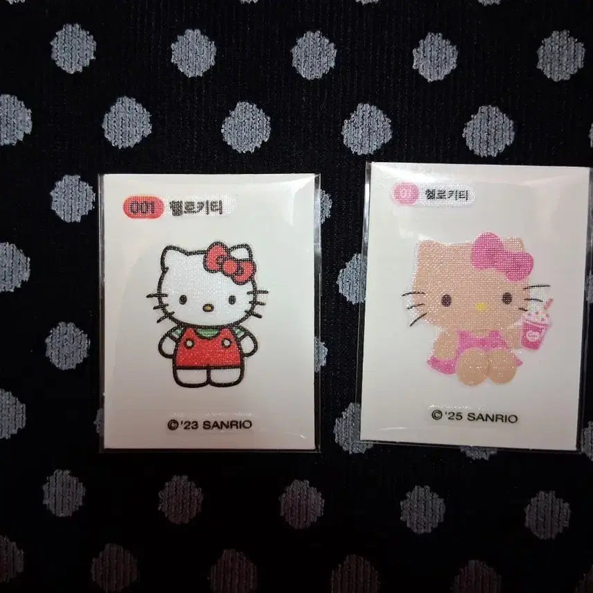 [BUNJANG] Hello Kitty Tanning Kitty Bagel Chip Sanrio Sticker Bundle Set / 일괄! 헬로키티 태닝 키티 베이글칩 산리오 띠부씰 띠부띠부실 스티커 1번
