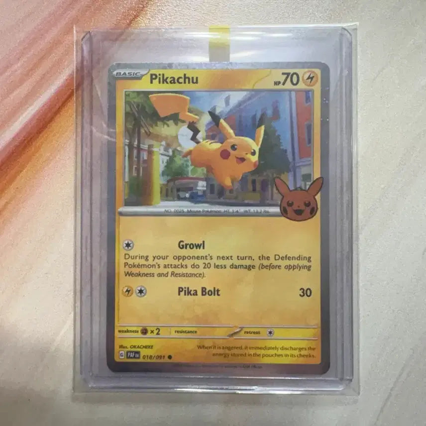 [BUNJANG] Pokemon TCG 2024 Halloween Pikachu North American Exclusive / 포켓몬카드 북미 2024 할로윈 피카츄
