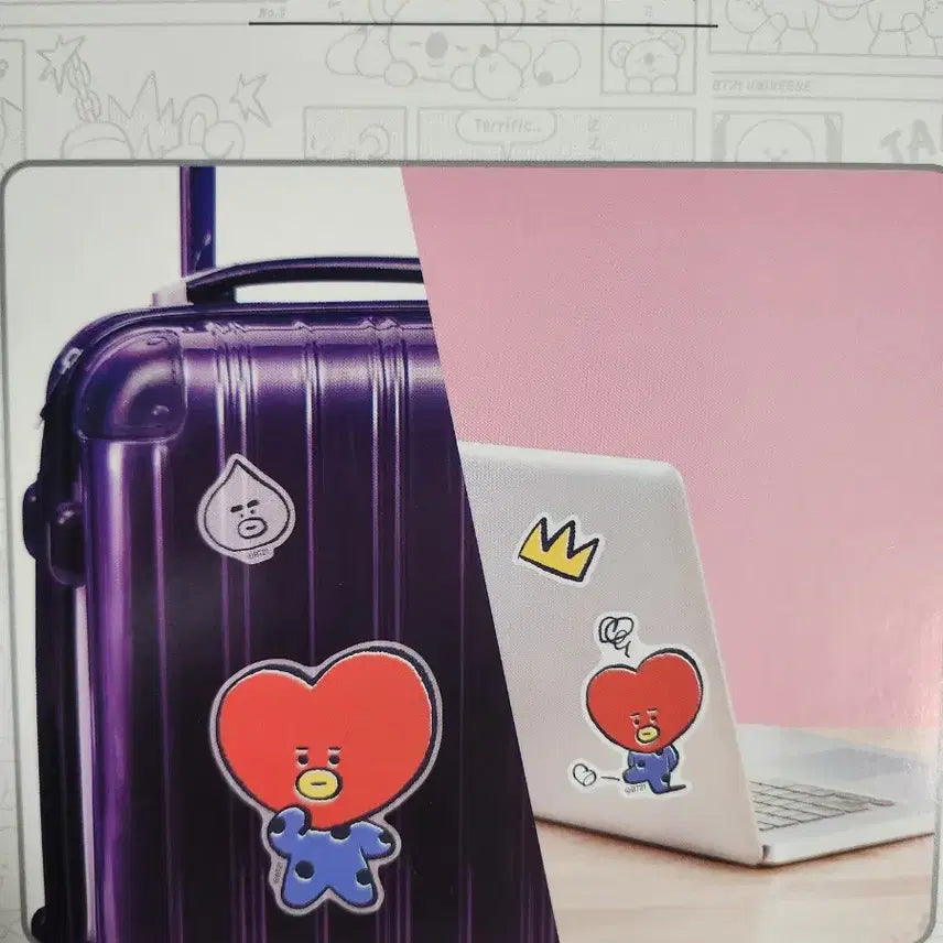 [BUNJANG] BT21 Sticker Bundle Set / (미사용) BT21 스티커 일괄