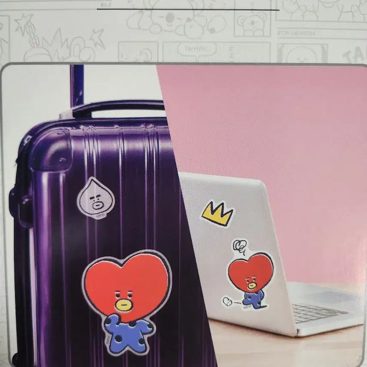 [BUNJANG] BT21 Sticker Bundle Set / (미사용) BT21 스티커 일괄