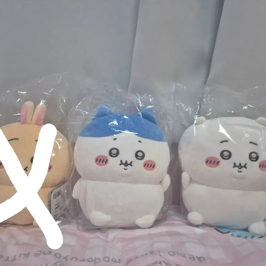 [BUNJANG] Chiikawa Hachiware "Podong Podong" Palm Plush / 반택포 4.2) 치이카와 하치와레 포동포동 손바닥 인형 통통카와 뚱띠
