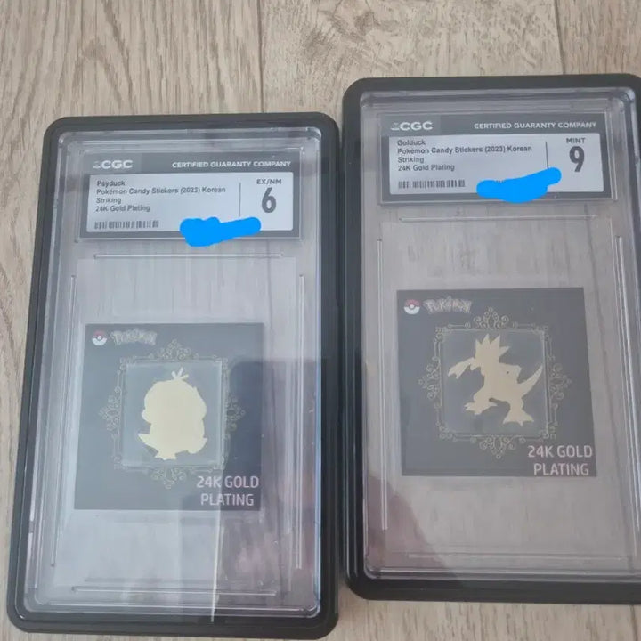 [BUNJANG] Pokemon 24k Gold Plated Stickers Bundle / 포켓몬 24k띠부씰 등카급처싸게팔아요 세트