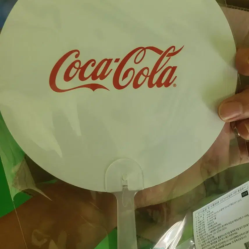 [BUNJANG] Coca-Cola x V Limited Edition Fan / 코카콜라 X 뷔 부채