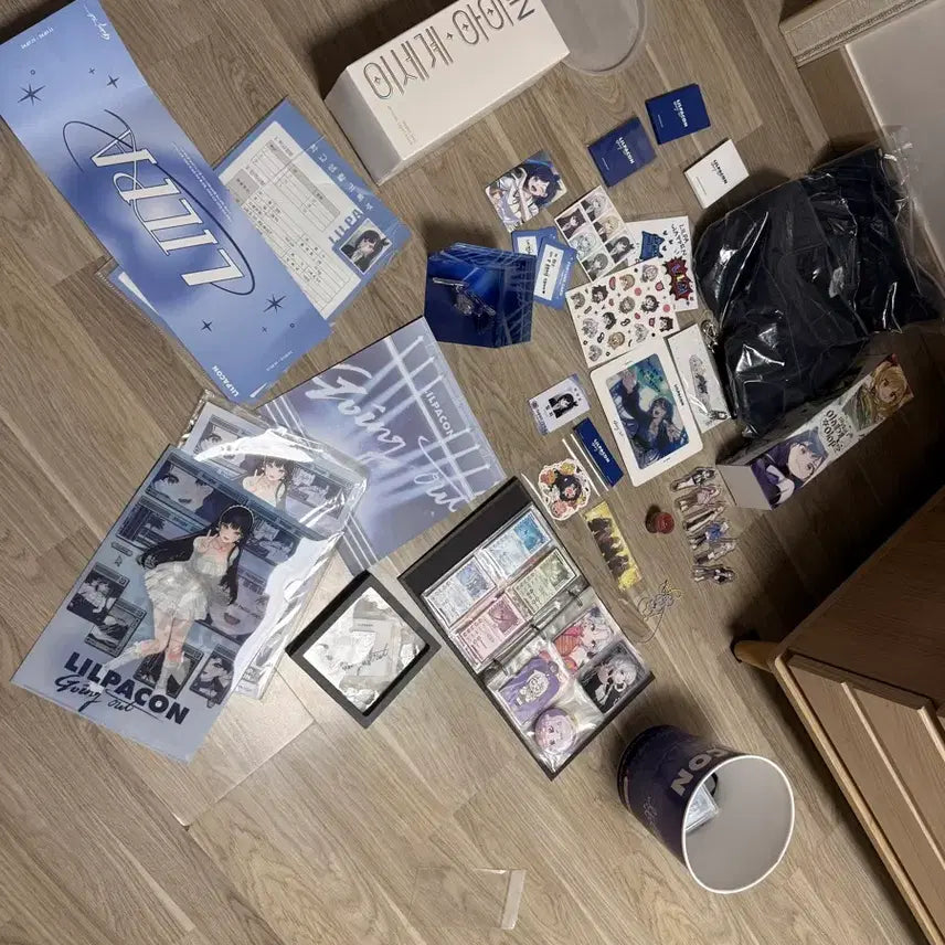 [BUNJANG] VShojo Lilpa Merchandise Bundle / 이세돌 굿즈 +릴파굿즈 다수