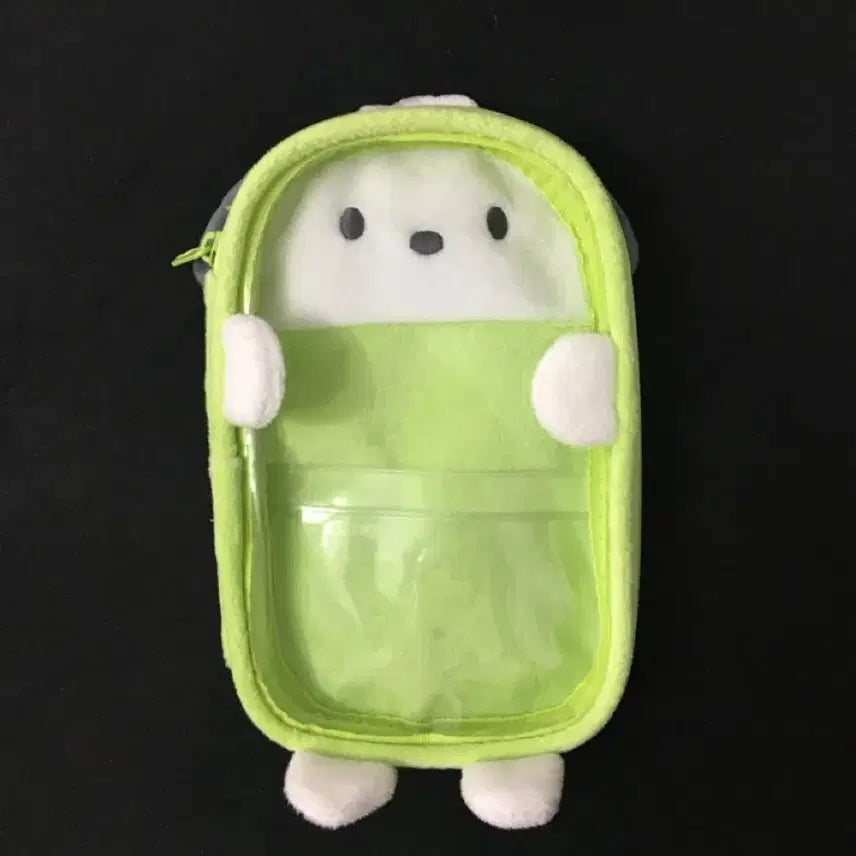 [BUNJANG] Sanrio Pochacco Clear Acrylic Stand Pouch / 포챠코 아크릴 스탠드 투명 인형 파우치 산리오
