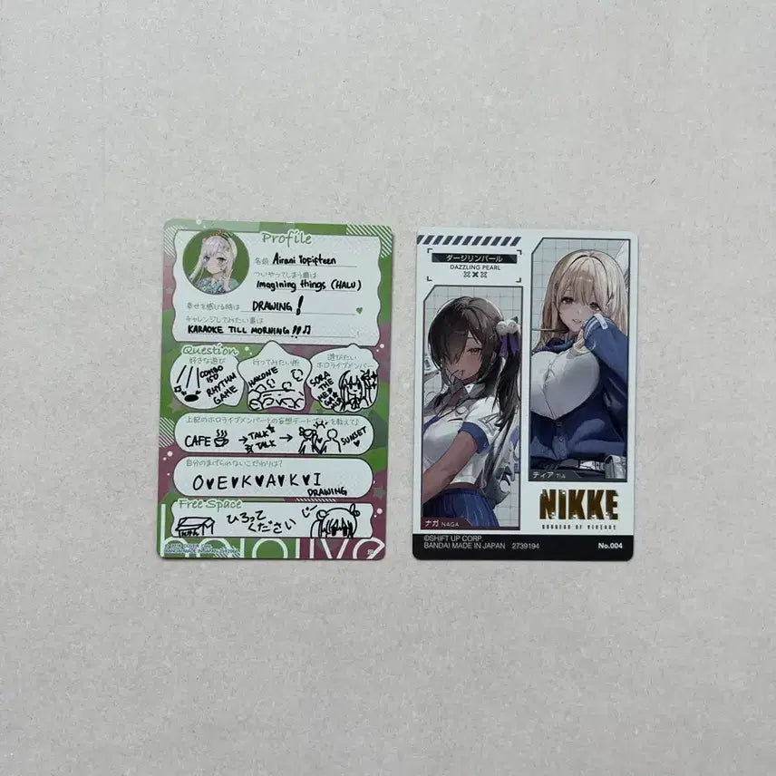 [BUNJANG] Niki Cards Bundle Set / 니케 카드