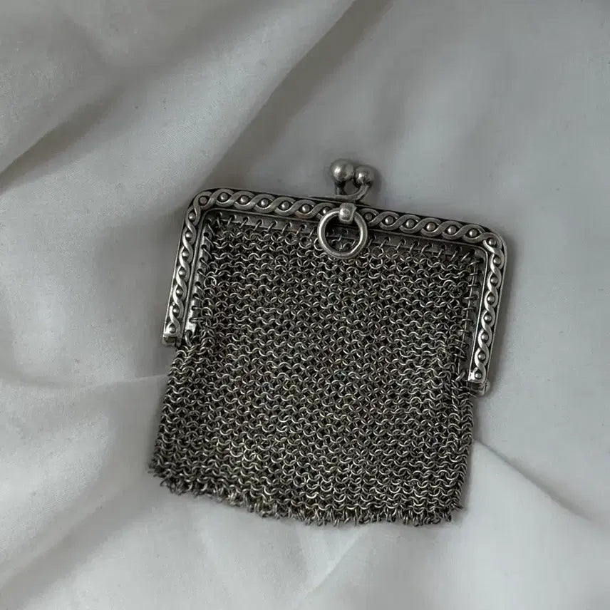 [BUNJANG] Sterling Silver Antique Coin Purse / 스털링 레어 앤틱 코인펄스