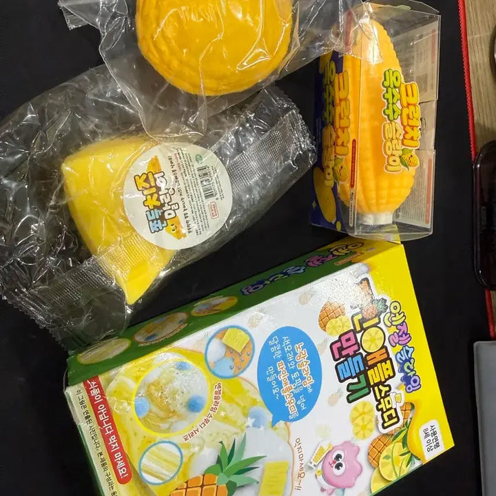 [BUNJANG] Crunchy Slime Set / 크런치 슬랑이 말랑이 슬라임 세트