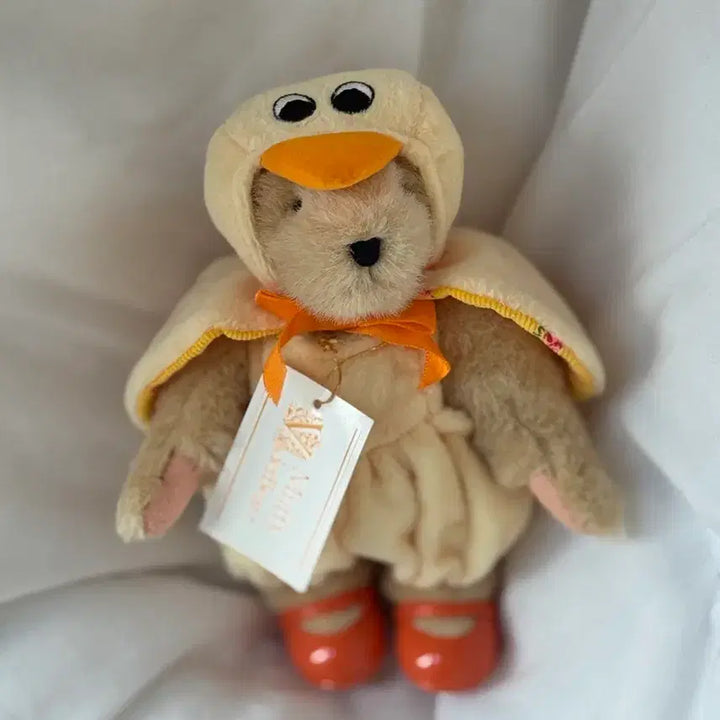 [BUNJANG] Murphy Bear Stuffed Toy in Duck Costume / 머피베어