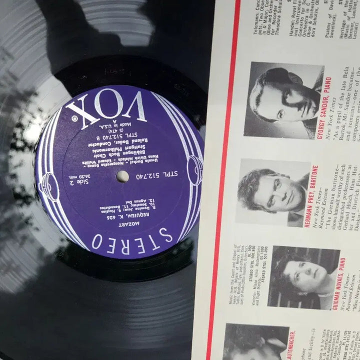 [BUNJANG] Mozart Requiem K. 626 1964 US VOX Label LP / 수입LP/모차르트 레퀴엠 (K. 626)1964년 미국 VOX 레이블