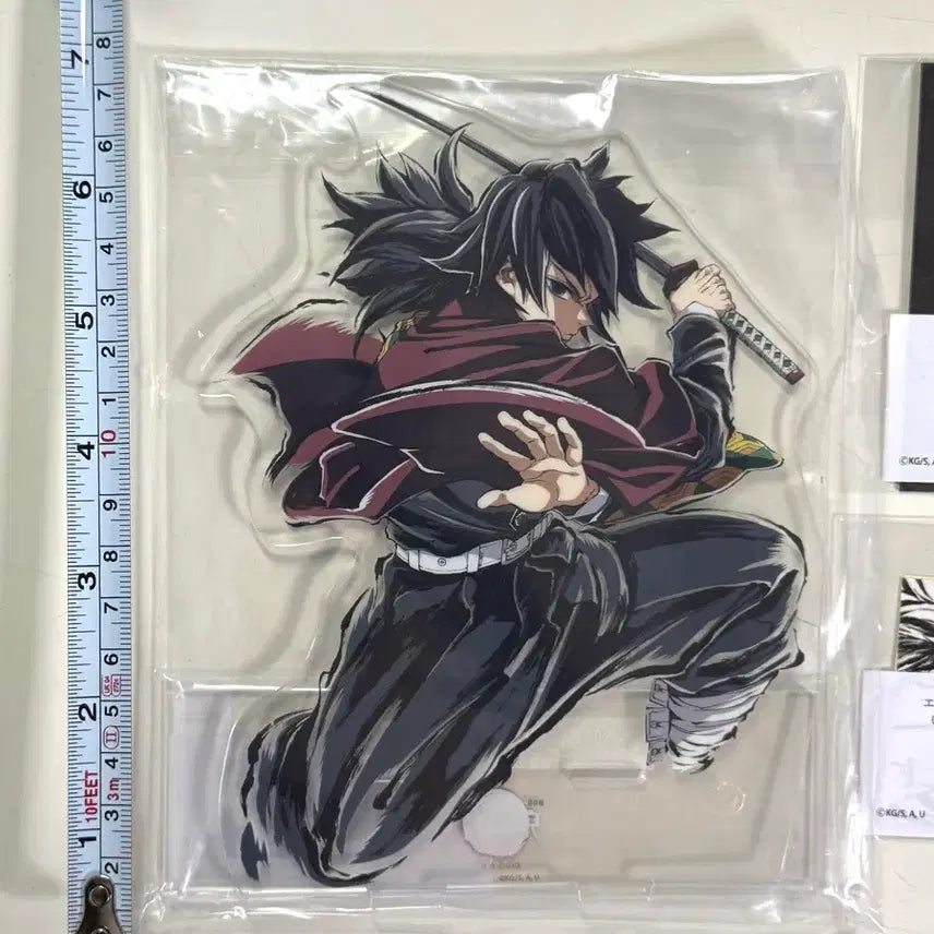 [BUNJANG] Ufotable Kimetsu no Yaiba Web Lottery Tomioka Giyu Acrylic Stand + Sticker Set (Sealed) / [미개봉] (마지막 1) 귀멸의 칼날 웹쿠지 엔드롤 토미오카 기유 아크릴스탠드+스티커