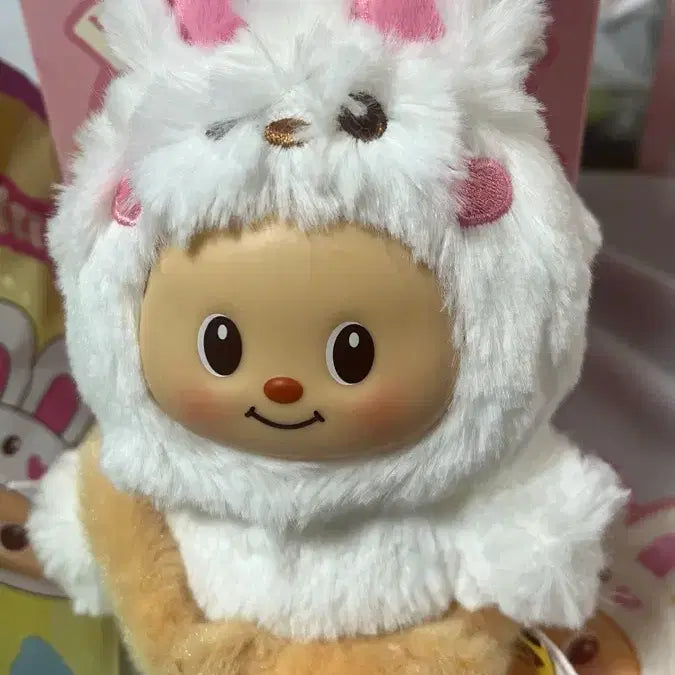 [BUNJANG] Butter Bear Fluffy Cuddle Marshmallow Bunny Plush / 버터베어 플러피 커들 마쉬멜로우 버니 토끼 인형