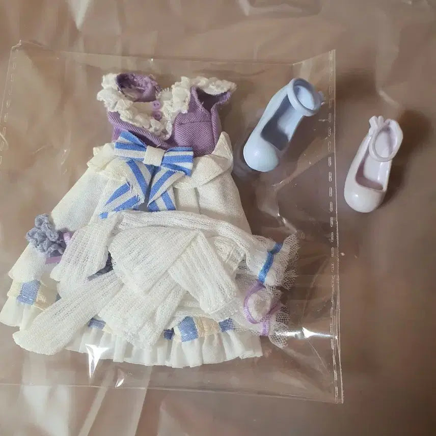 [BUNJANG] Obitsu 11, 6-inch Doll Sleepy Lady BJD Clothing Set Dress / 오비츠 육일돌 블라인드 돌 잘자요 아가씨 BJD 의상 세트 드레스 원피스