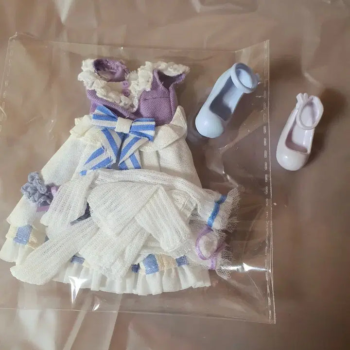 [BUNJANG] Obitsu 11, 6-inch Doll Sleepy Lady BJD Clothing Set Dress / 오비츠 육일돌 블라인드 돌 잘자요 아가씨 BJD 의상 세트 드레스 원피스
