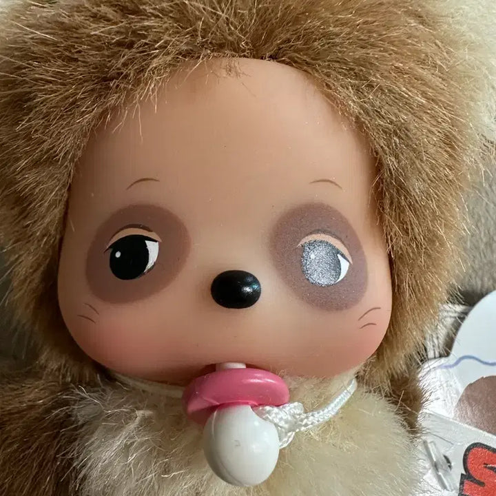 [BUNJANG] Monchhichi Tomodachi Baby Monchhichi Racoon / 몬치치 토모다치 베비치치 품꼬