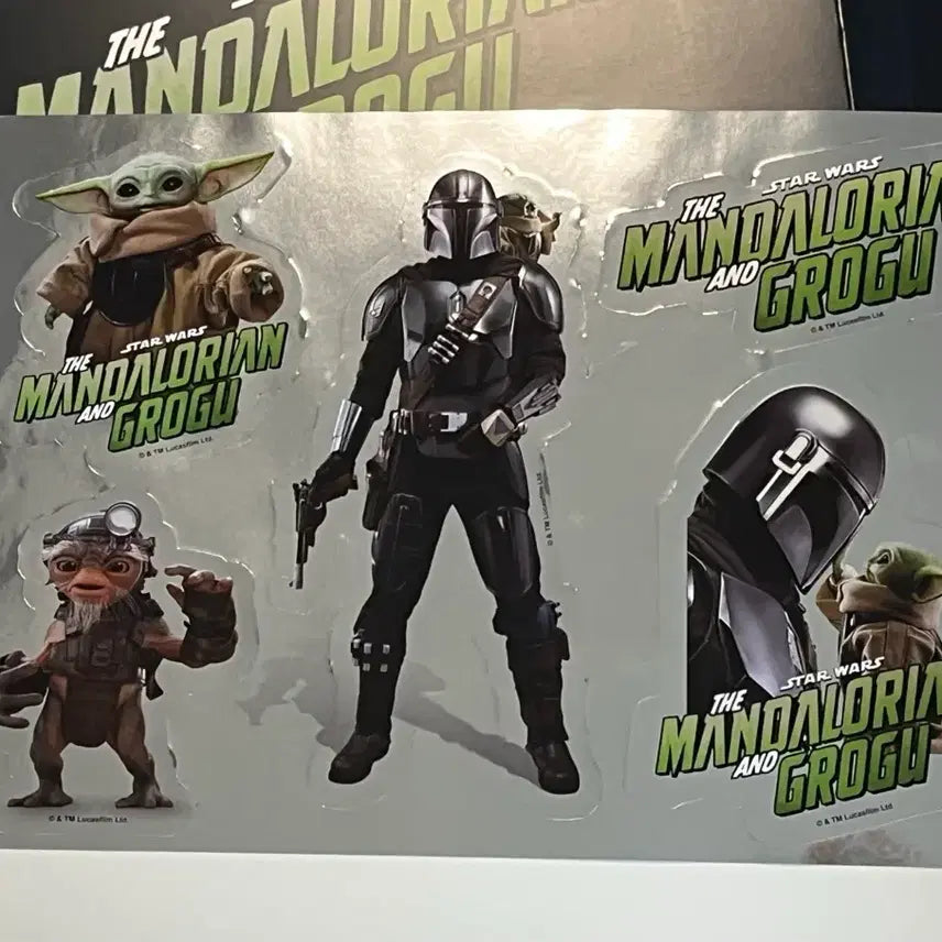 [BUNJANG] The Mandalorian &amp; Grogu Sticker Set (Sealed) / (미개봉) 만달로리안과 그로구 스티커 세트