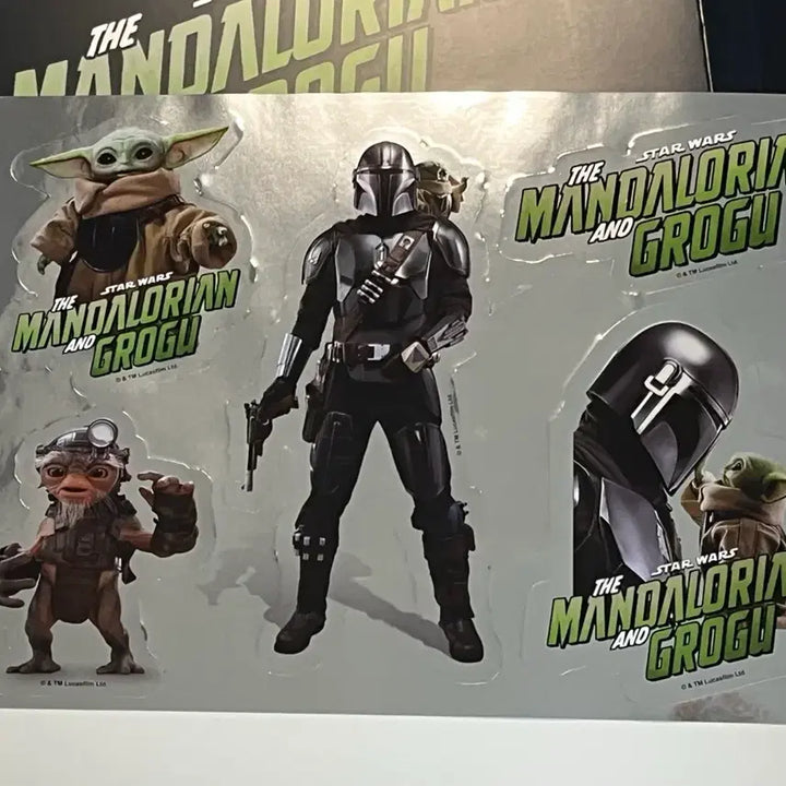 [BUNJANG] The Mandalorian &amp; Grogu Sticker Set (Sealed) / (미개봉) 만달로리안과 그로구 스티커 세트