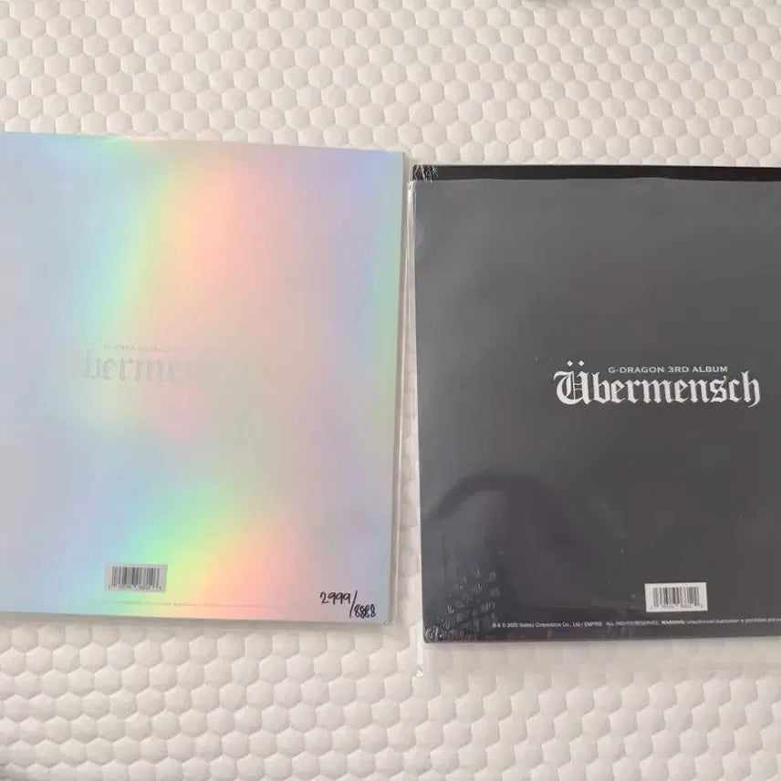 [BUNJANG] G-Dragon Weverse Man Vinyl LP Set / 지드래곤 위버멘쉬 Vinyl LP 2종 세트