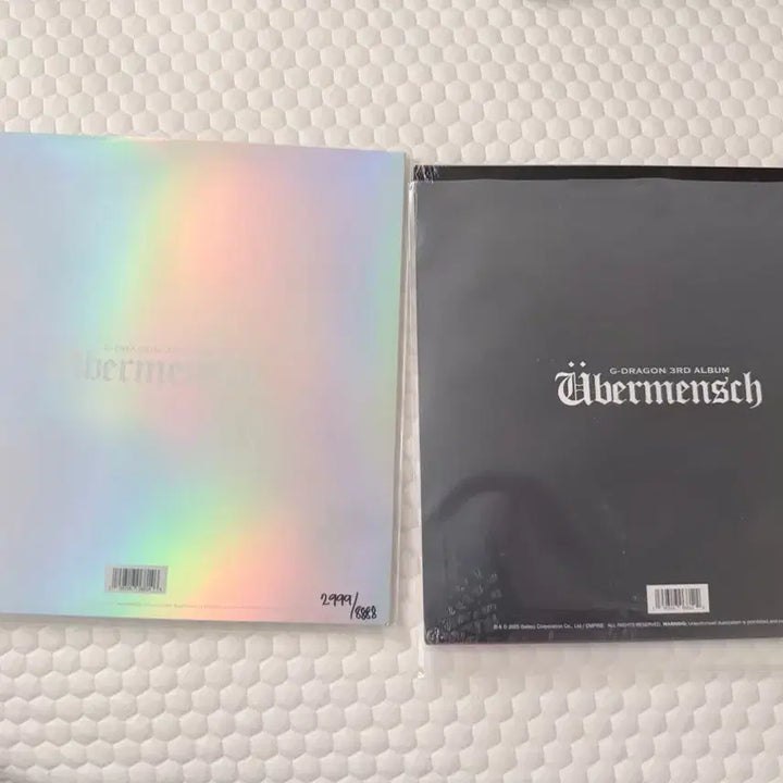 [BUNJANG] G-Dragon Weverse Man Vinyl LP Set / 지드래곤 위버멘쉬 Vinyl LP 2종 세트