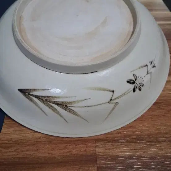 [BUNJANG] White Porcelain Iron-Painted Dragon Plate / 철화 백자