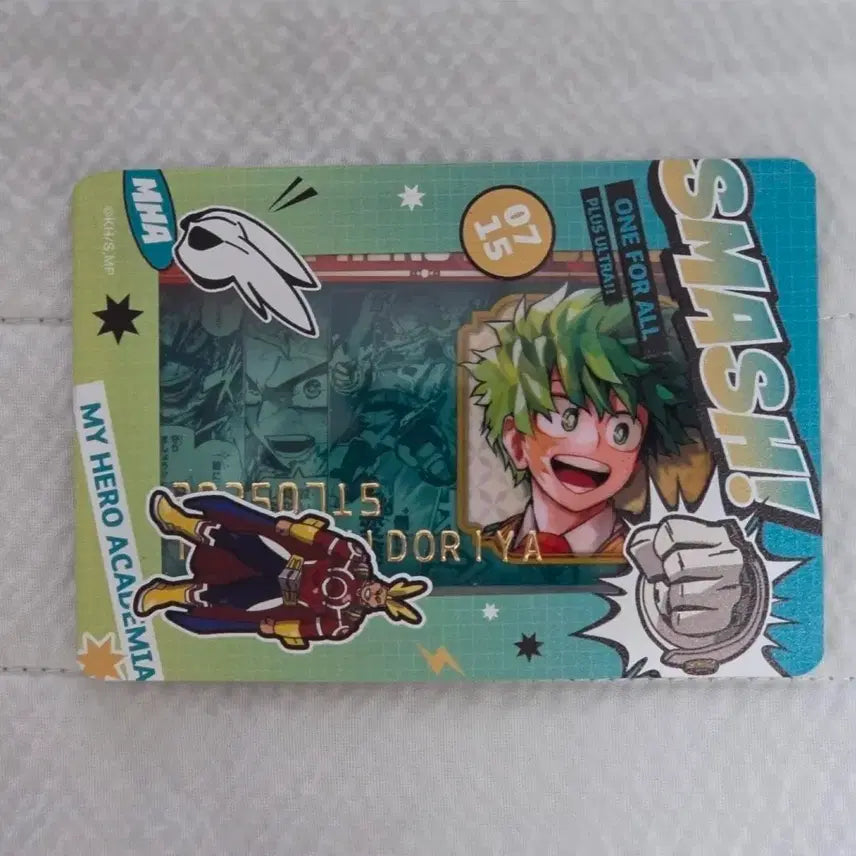 [BUNJANG] My Hero Academia Deku 2025 Birthday Card + Official Toploader Bundle Set / 히로아카 나히아 데쿠 2025 생일카드+공식 탑로더 일괄
