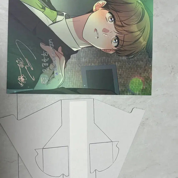 [BUNJANG] Love Story by Malice A5 Illustration Art Card &amp; Postcard Set / 미필적 고의에 의한 연애사 A5 일러스트 색지&amp;엽서