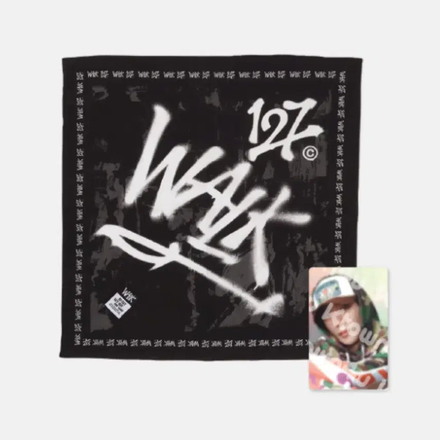 [BUNJANG] NCT 127 Bbyeokdeok Bandana / NCT 127 삐그덕 반다나 BANDANA