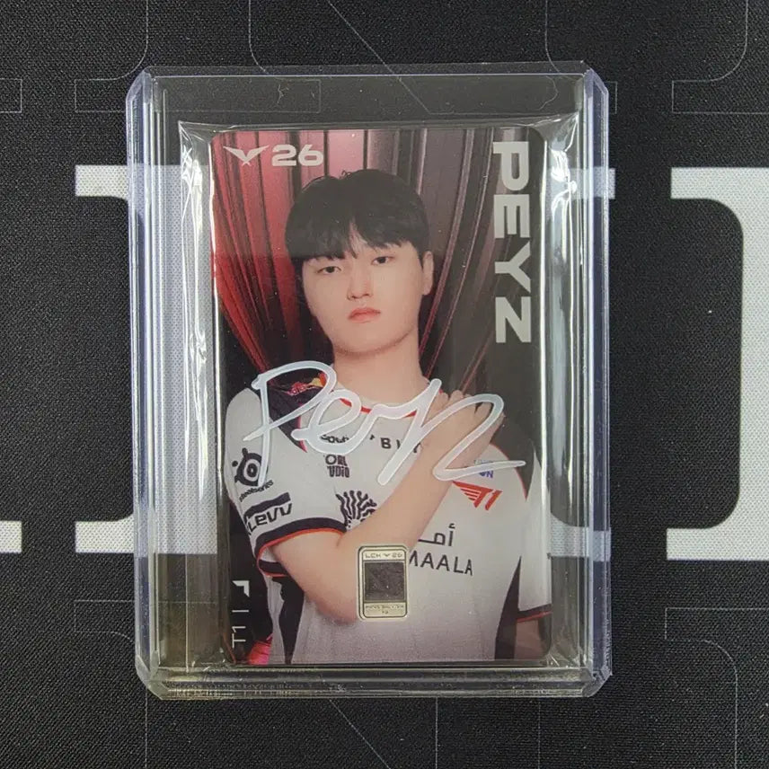 [BUNJANG] Korea Mint LCK26 Commemorative Player Card Silver Phase Signed Card / 한국조폐공사 LCK26 기념 플레이어 카드형 실버 페이즈 사인 카드