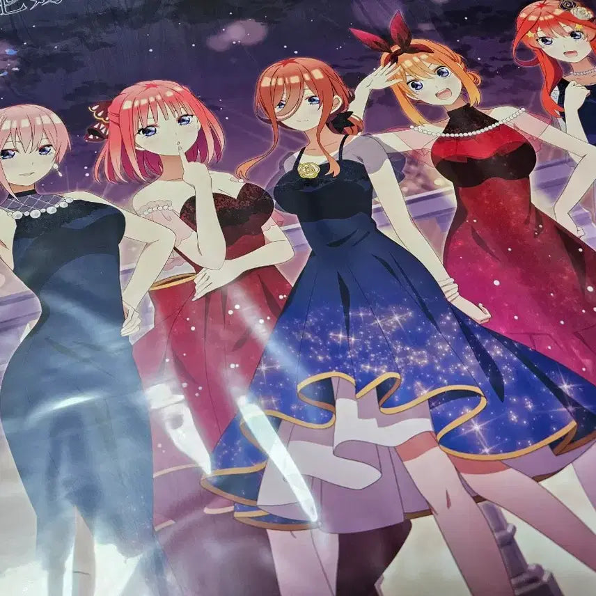 [BUNJANG] The Quintessential Quintuplets B2 Posters (2 pcs) / 오등분의 신부 B2 포스터 2장