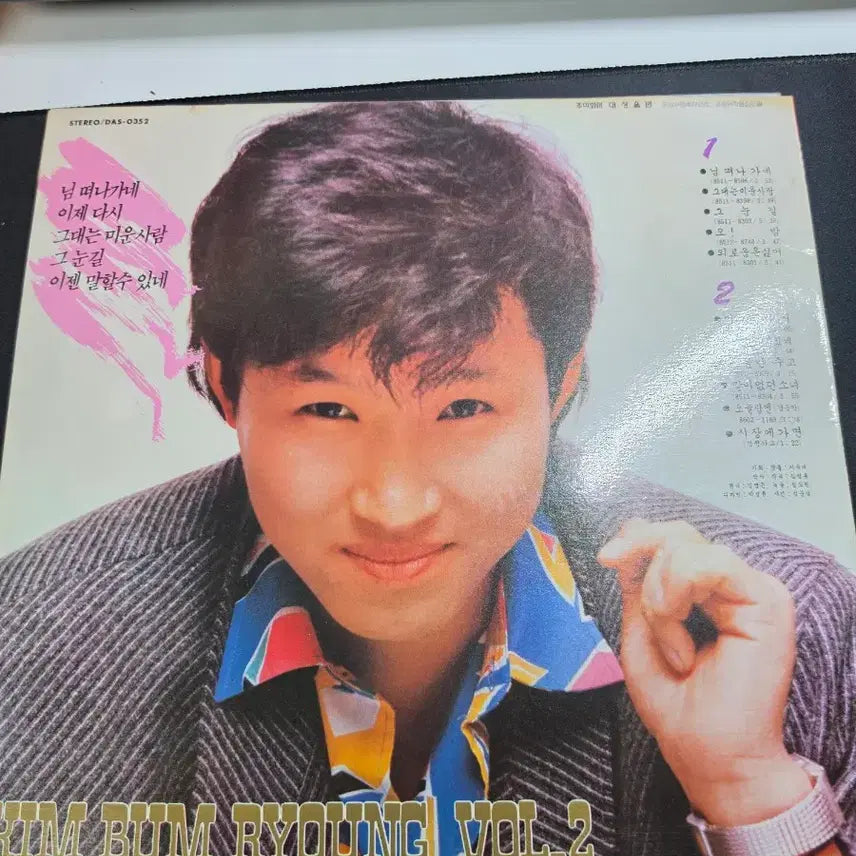 [BUNJANG] Kim Bum Ryong 2nd Album LP / 김범룡 LP