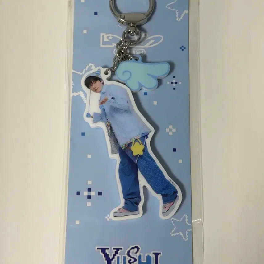 [BUNJANG] NCT WISH Yushi Japan Tour MD Wing Keychain / 엔시티위시 유우시 로그인 일본 투어 엠디 날개키링