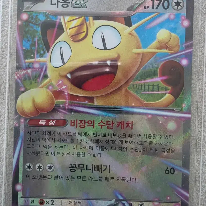 [BUNJANG] Pokemon Card Meowth SR/RR Bundle / 포켓몬카드 나옹sr rr일괄판매