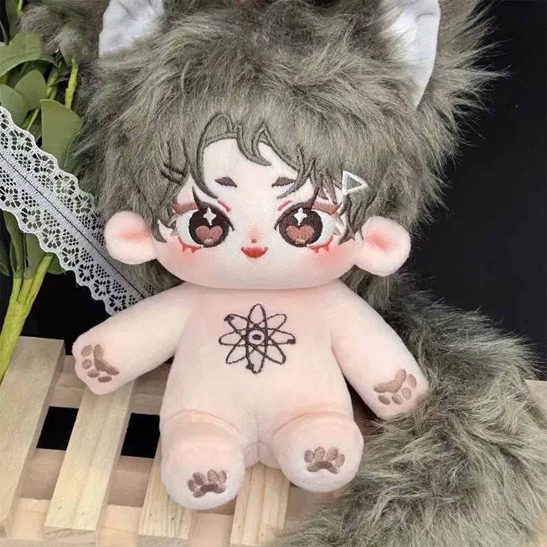 [BUNJANG] 20cm Unspecified Wolf Plush Doll / 무속성 늑대 20깅 20cm솜인형
