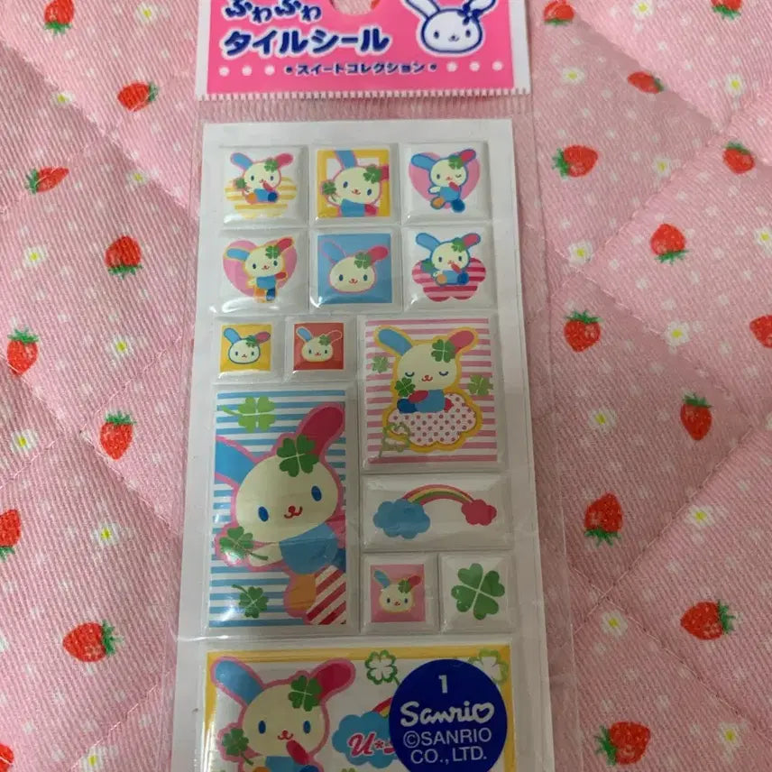 [BUNJANG] Vintage Usahana Mini Stickers / 고전 우사하나 미니스티커