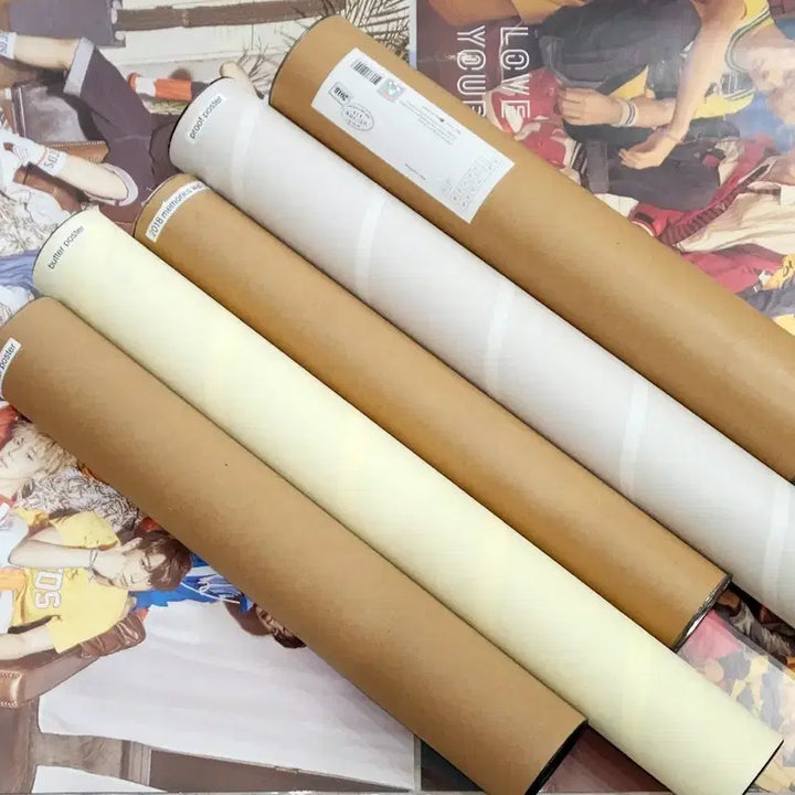 [BUNJANG] BTS Official Album Poster Bundle Set (21 Posters + 2018 Season&
