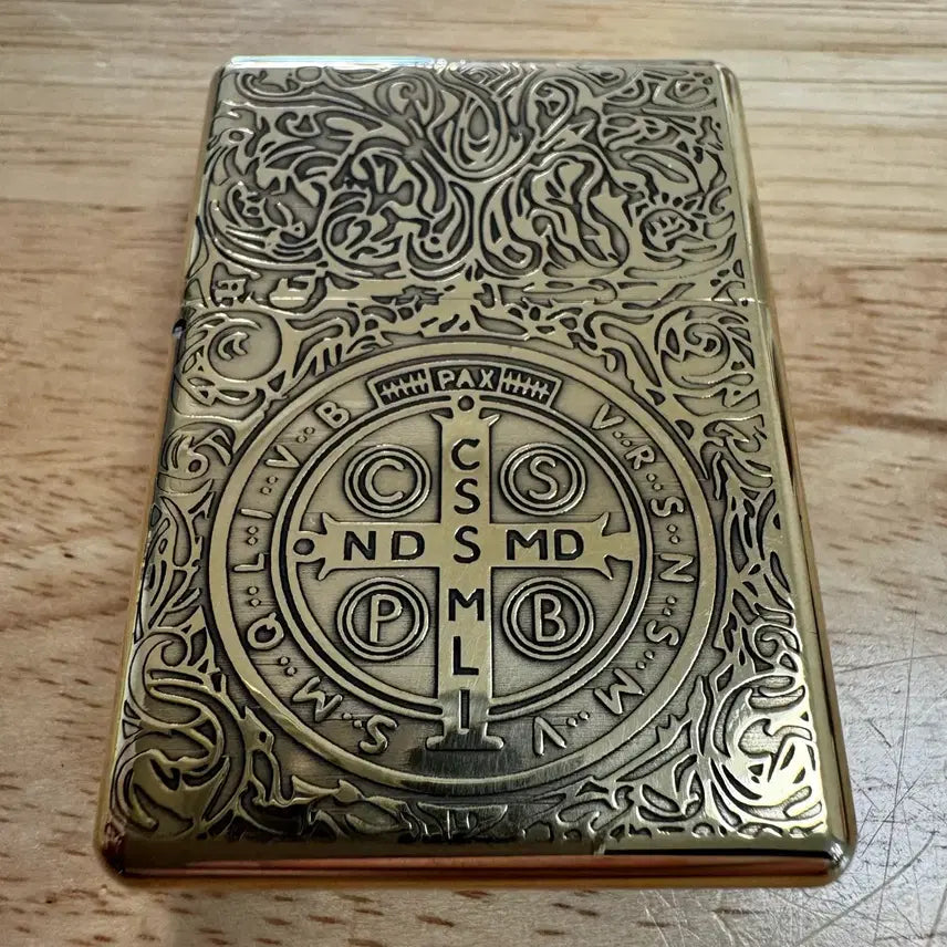 [BUNJANG] ZORRO Brass Constantine Lighter (Unused) / 황동 콘스탄틴 라이터 [미사용 새제품]