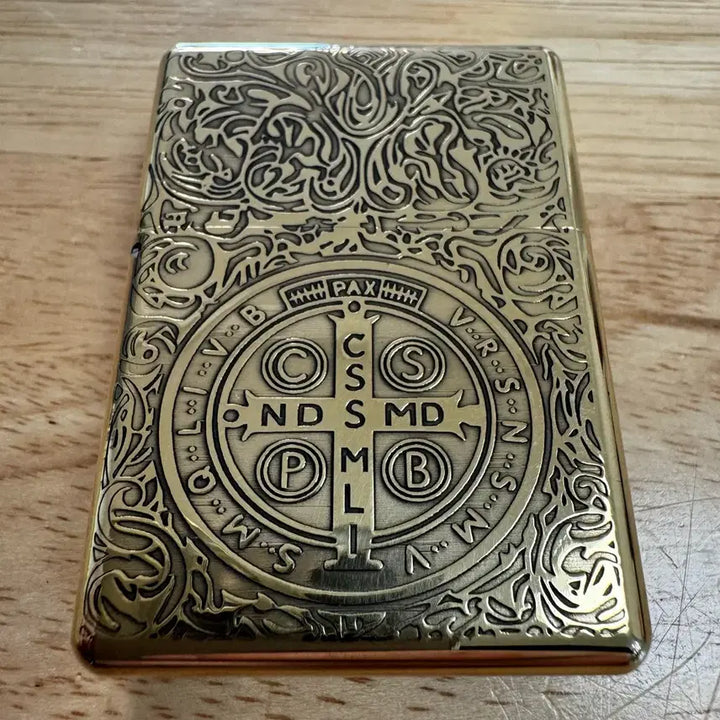 [BUNJANG] ZORRO Brass Constantine Lighter (Unused) / 황동 콘스탄틴 라이터 [미사용 새제품]