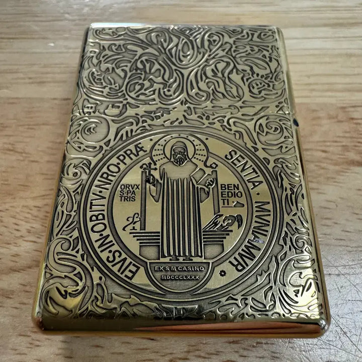 [BUNJANG] ZORRO Brass Constantine Lighter (Unused) / 황동 콘스탄틴 라이터 [미사용 새제품]