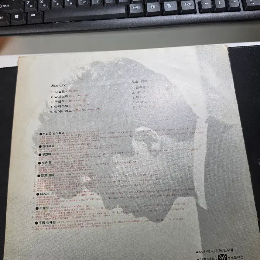 [BUNJANG] Kim Soo-chul 5th Album LP / 김수철 5집 LP