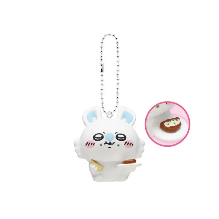[BUNJANG] Chiikawa Tabemono Ippai Mascot Gacha Momonga / 치이카와 타베모노 잇빠이 마스코트 가챠 (모몽가)